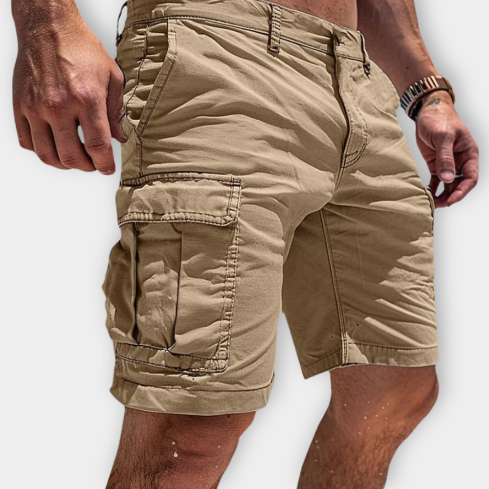Einar – Cargo-shorts med ficklock
